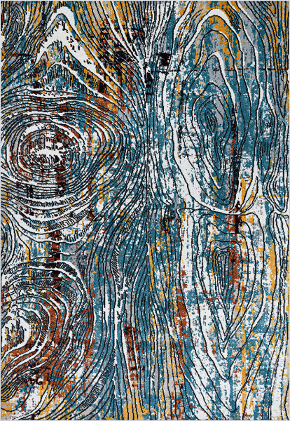 LYCRA EJ81A L.GREY D.BLUE 2 carpet-room